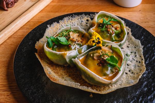 A5 Wagyu Truffle Dumplings