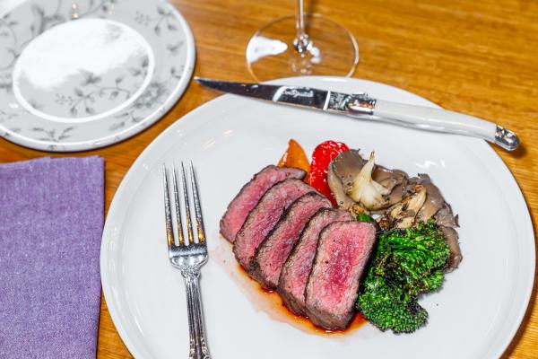 steak at Jackie 