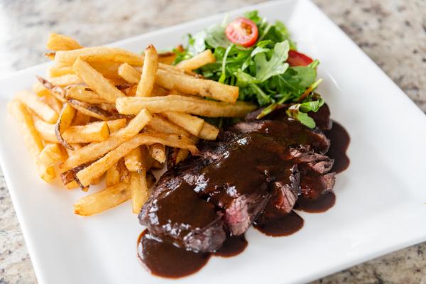 Steak Frites with Bastille's Signature Steak Sauce