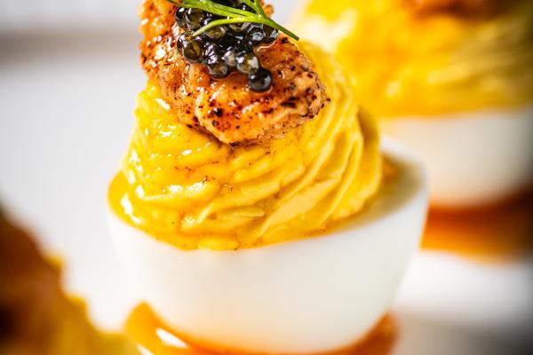 Rich Friend Broke Friend Deviled Eggs