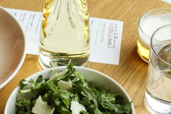 Arugula Salad and wine carafe.jpg