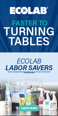 Ecolab Faster to Turning Tables