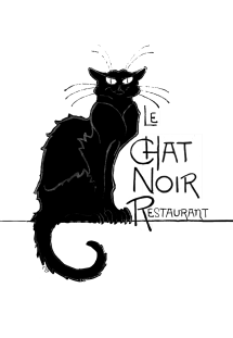 le chat. noir