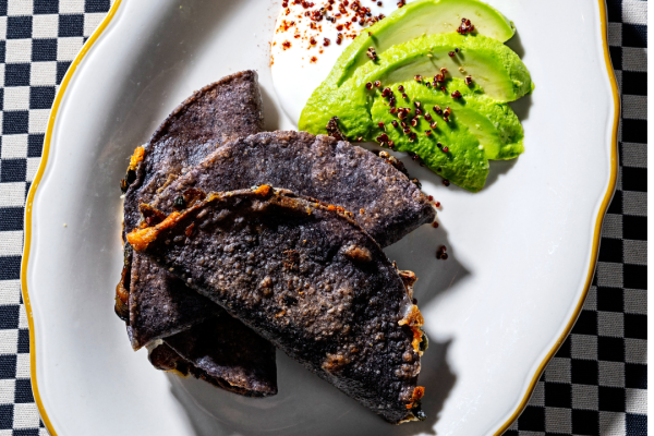 El Presidente Veggie tacos