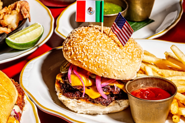 El Presidente lunch burger