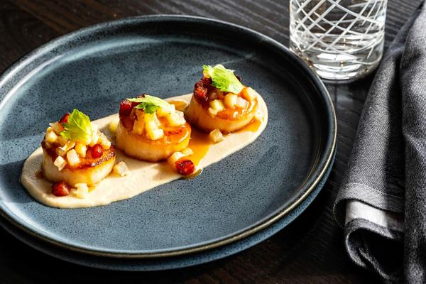 Pan-Seared Scallops