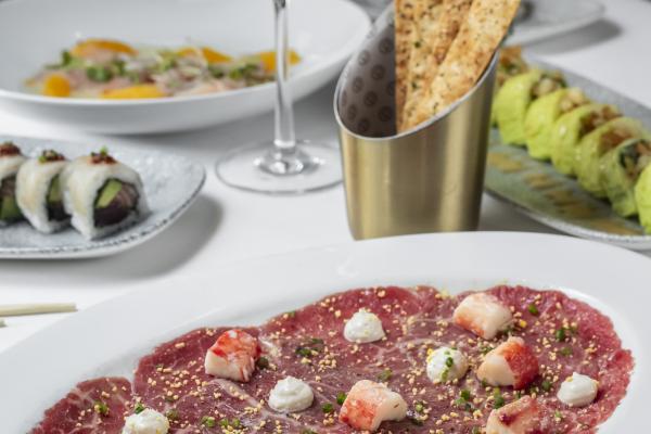 King Crab Beef Carpaccio