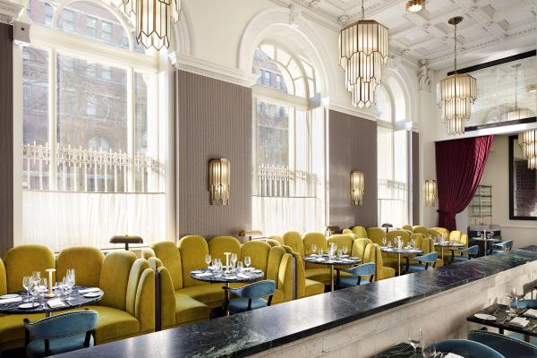 Dining room at Cafe Riggs