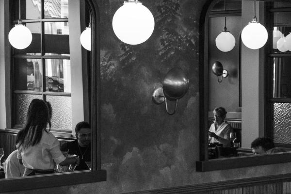 Our main dining room transports you to Paris for an immersive experience