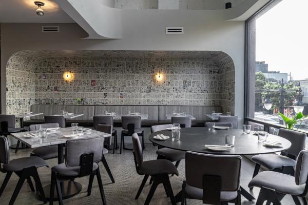 Second floor dining room