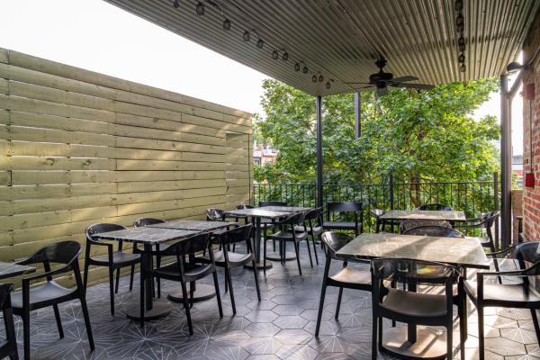 Patio on second floor