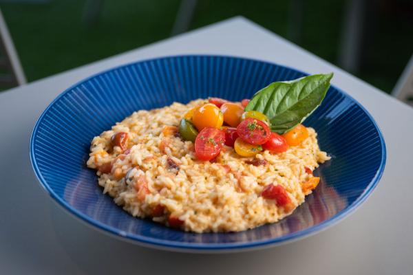 Heirloom Tomato Risotto