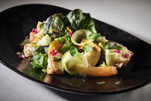 lobster salad at l'avant-garde