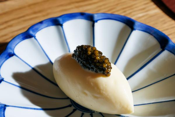 ice cream with caviar