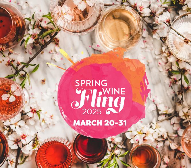 Spring Wine Fling 2025 graphic