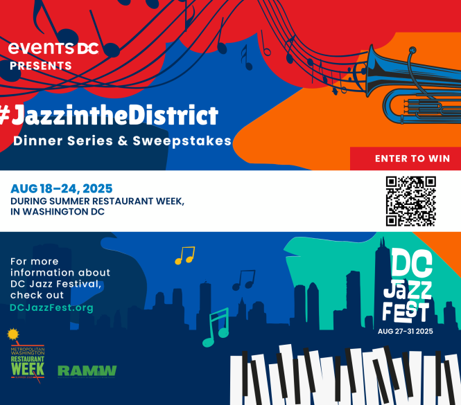 Jazz in the District wQR poster