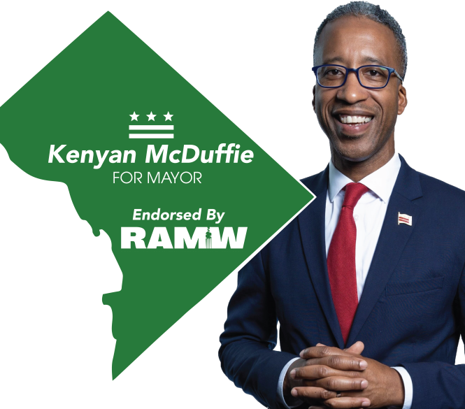 Kenyan McDuffie Endorsement