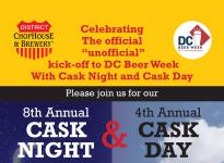 Cask Night at District Chophouse 2018