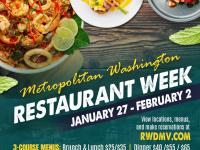 Metropolitan Washington Restaurant Week Winter 2025