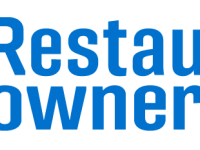 Restaurant Owner Blue Logo