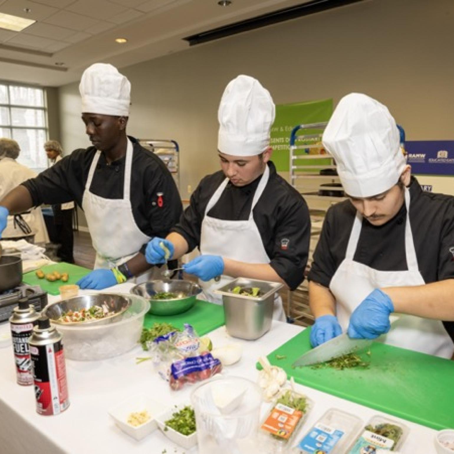 ProStart training young chefs